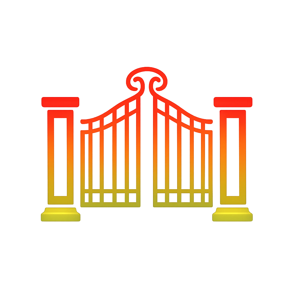 Gated community icon