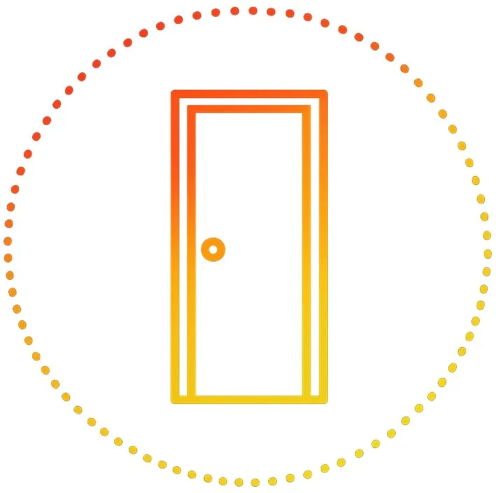 Flush doors icon